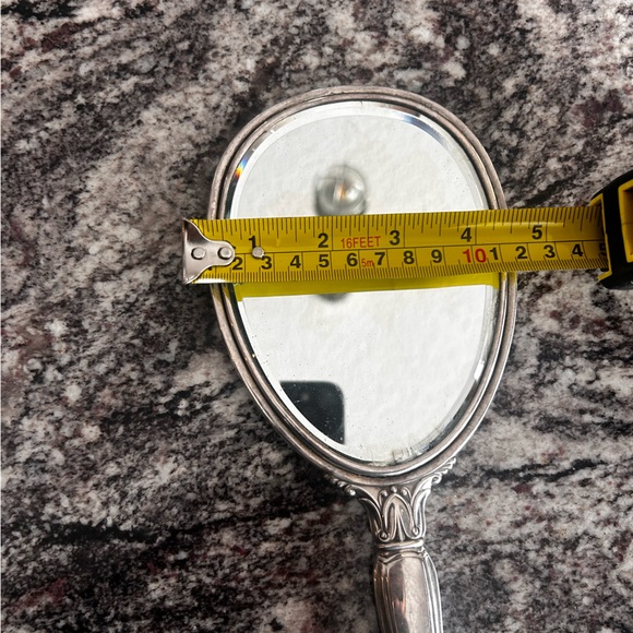 Vintage BIRKS STERLING silver handheld mirror 1920-1940 - Picture 9 of 11